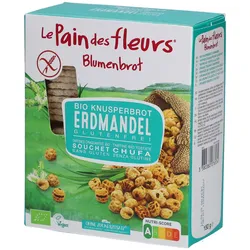 Le Pain des Fleurs Bio Tigernuss-Knäckebrot, glutenfrei