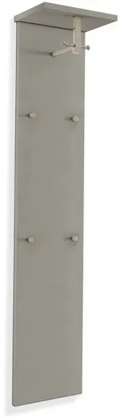 Arredokit Garderobenpaneel Gardasee Lack Grau Taupe