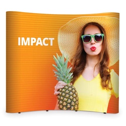 PVC-Paneele für Displaywand »Quick Impact Pop-Up« gebogen