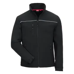 Softshelljacke "MOTION TEX LIGHT" - 5XL - schwarz