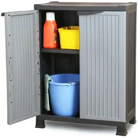 vidaXL Aktenschrank 68x39x92 cm grau