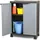 vidaXL Aktenschrank 68x39x92 cm grau