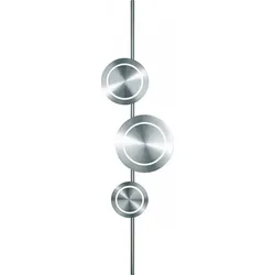 ECO-LIGHT LED Wandleuchte Planetarium 18W 1800lm 3000K Satin Nickel