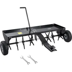 VEVOR Aerifizierer Rasenbelüfter Anhängebelüfter Aufsitzmäher 1500x980x885mm