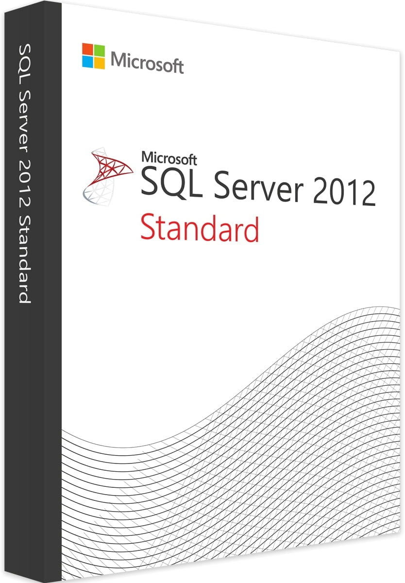 Microsoft SQL Server 2012 Standaard - 2 Core Editie