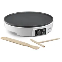 Simeo - Crêpe-maker 30 cm 1000 w weiß