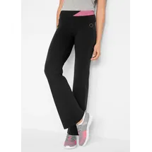 bonprix Sporthose Bootcut Schwarz L