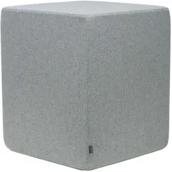 DINING - Sitzwürfel / Pouf LODEN hellgrau