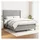 vidaXL Boxspringbett 140 x 200 cm Hellgrau