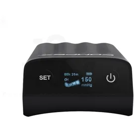 Compex Ayre Pro Kompressionsstiefel S/M Schwarz/Blau