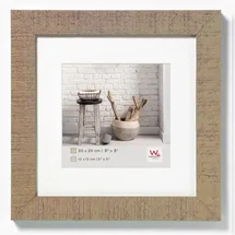 Walther Bilderrahmen Holz beige 20x20 cm 3er Set