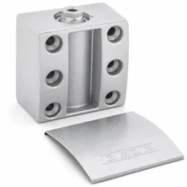 GEZE Drehlager für T-Stop Gleitschiene, silber