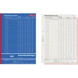 Herlitz Formularbuch »Kassenabrechnung« A4 502" 2x50 Blatt