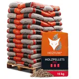 Heizfuxx Holzpellets Red 15kg x 65 Sack 975kg Palette - 975 kg