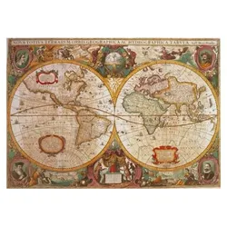 Clementoni High Quality Collection - 1000 Teile Puzzle - Antike Karte