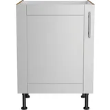 OPTIFIT Spülenschrank Ahus Breite 60 cm grau