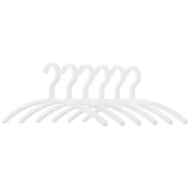 metallbude Kleiderbügel Fay 6er-Set Weiß