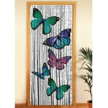 Wenko Bambusvorhang Schmetterlinge 90 cm x 200 cm