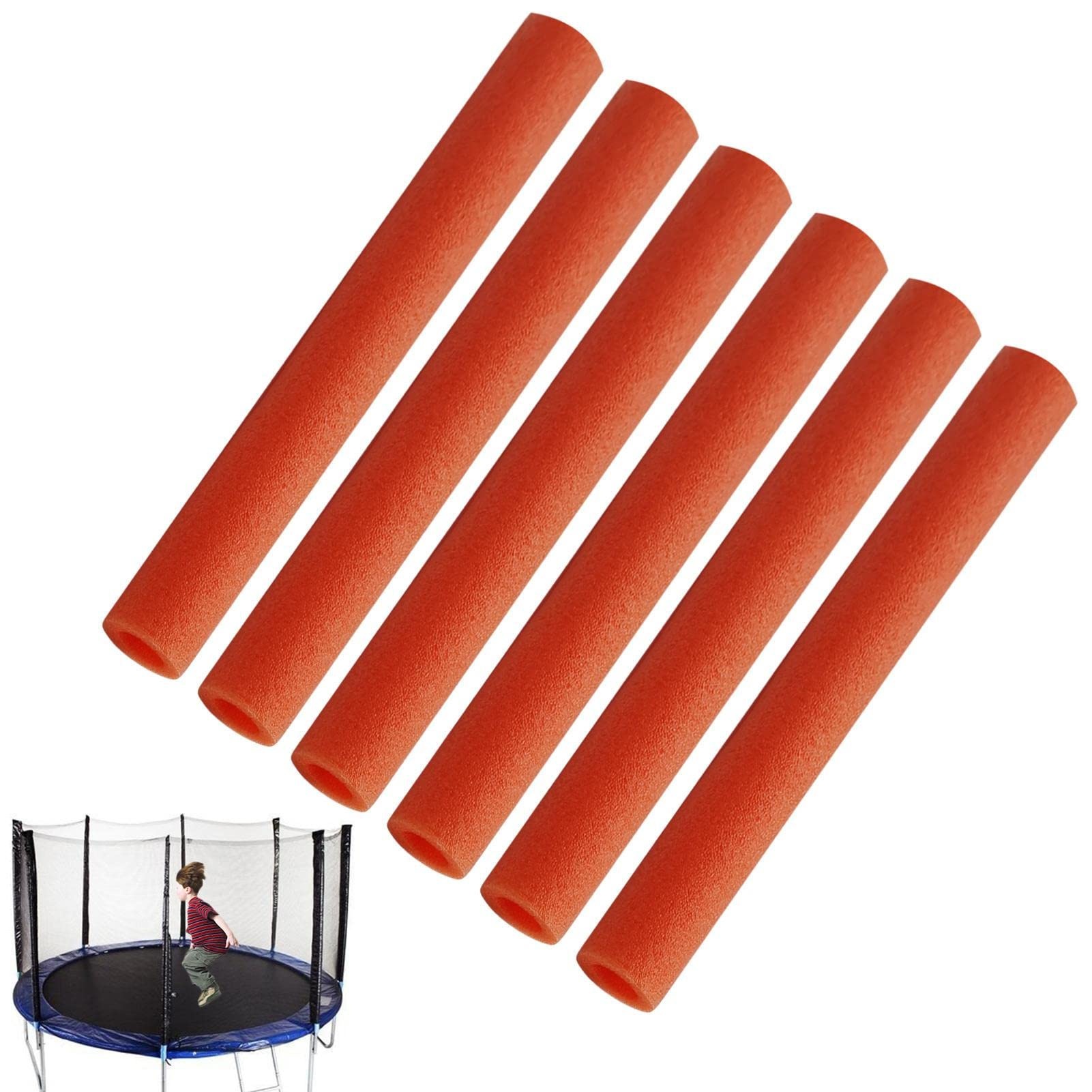 trampolin sicherheitsnetz 6 stangen