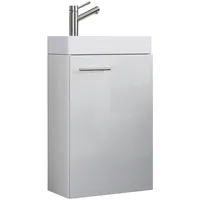 VCM 2-tlg. Gäste WC Waschplatz Waschtisch schmal Slito