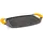 Ibili Grillplatte 38 cm Aluguss schwarz/gelb