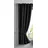 Gardinenbox Vorhang »Newyork« HxB 160x140 cm Schwarz