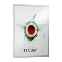 DURABLE Prospekttasche 50x70 cm Poster silber 5054 23 DURAFRAME POSTER