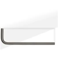 SO-Tech Garderobenstange Norma II L-Form 230 mm