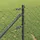 vidaXL Zaunpfosten 25 x 0,8 m Grau/Stahl
