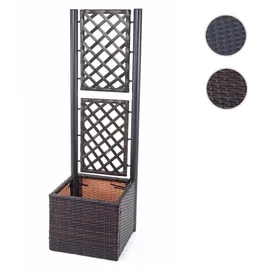 Mendler Rankkasten HWC-D76 142 x 43 x 43 cm Braun