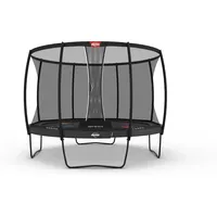 Berg Toys BERG Trampolin Champion + Sicherheitsnetz Regular 430 grau Levels + Netz Deluxe XL