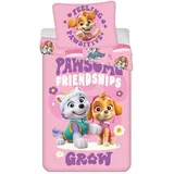 Paw Patrol Pawsitive Mehrfarbig 140 x 200 cm + 70 x 90 cm
