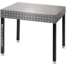 STAHLWERK 3D Schweißtisch WT-100 3D ST 1.000 kg Tragkraft, 6 mm Arbeitsplatte