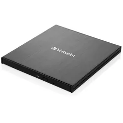 Verbatim Slimline Blu-Ray Brenner USB 3.1, schwarz
