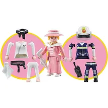 Playmobil 9855 Mädchen (Polybeutel) . - Rosa