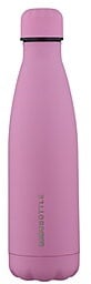 Xanadoo The Bottle Edelstahl-Trinkflasche 500ml Rosa Rubber Haptik