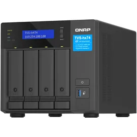QNAP TVS-H474 Leergehäuse Schwarz