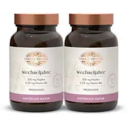 Wechseljahre mit Hopfen und Vitamin B6  Presslinge