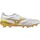 Mizuno Morelia Neo IV Beta Elite FG Herren White/MP Gold/Cool Gray 43