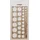LINEX Kreisschablone 1116 39 Kreise von 1-35 mm 240x120 mm Transparent
