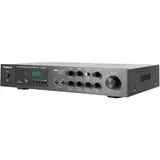 Fyssnn Mini Verstärker HiFi Verstärker mit Fernbedienung, Bluetooth 5.0 Stereo Amplifier 5-Kanal Surround, LED Display, UKW Radio, USB/SD/AUX/RCA, für Heimkino & Karaoke