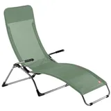 JANKURTZMÖBEL Fiam Samba Terrassenliege 142 x 63 x 107 cm salbei klappbar