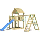 Jungle Gym Spielturm Majesty Blau/Grün