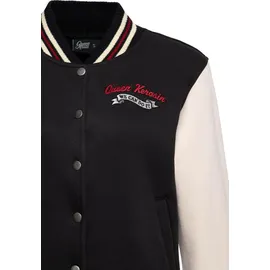 Queen Kerosin College Jacke We Can Do It schwarz XXL