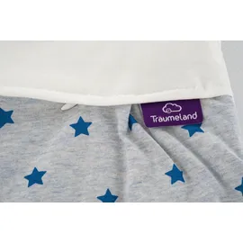 Träumeland Baby Schlafsack LIEBMICH Sternentraum Blau 80/86