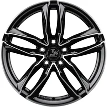 Ultra Wheels UA6 Pro 8,5 x 19 5 x 112 ET43 MB66,5 Schwarz Poliert