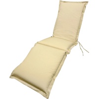 Indoba Polsterauflage Deck Chair „Premium“, extra dick, Beige