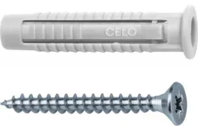 CELO Dübel FX 8 inkl. Spanplattenschraube SPS 5,0x60