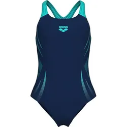 ARENA Kinder Schwimmanzug GIRLS POSEIDONIA, NAVY-WATER, 128