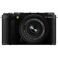 Fujifilm X-M5 schwarz mit Objektiv XC 15-45mm 3.5-5.6 OIS PZ